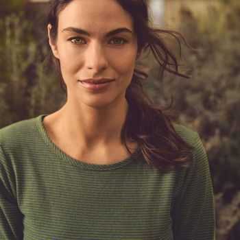 T-shirt manches longues rayé - Chanvre et coton bio