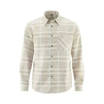 Chemise à carreaux tissée, manches longues - Chanvre et coton bio