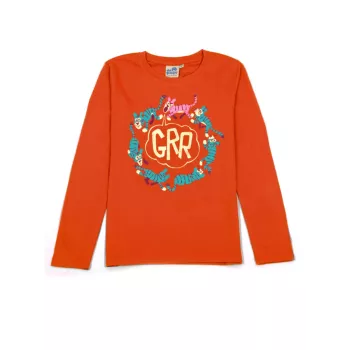 T-shirt orange "GRR"