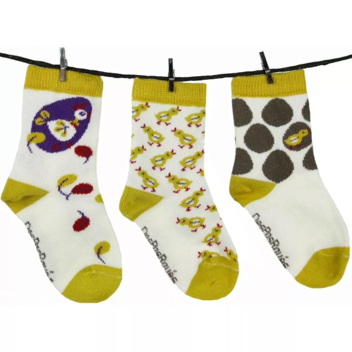 Chaussettes blanches bébé Cocotte