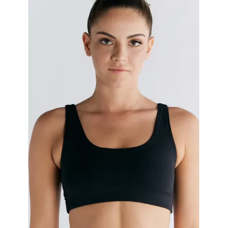 Brassière de sport rembourrée - 95% coton bio - GOTS