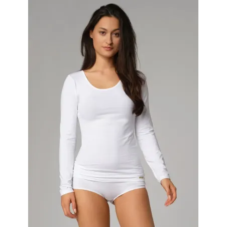 T-shirt à manches longues - 92% coton bio - GOTS, Fairtrade