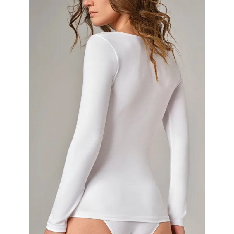 T-shirt à manches longues - 92% coton bio - GOTS, Fairtrade