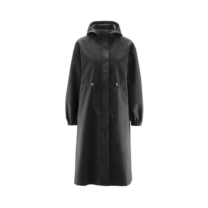 Parka Mi-longue à Capuche - Coton Bio et Chanvre