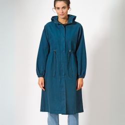 Parka Mi-longue à Capuche - Coton Bio et Chanvre