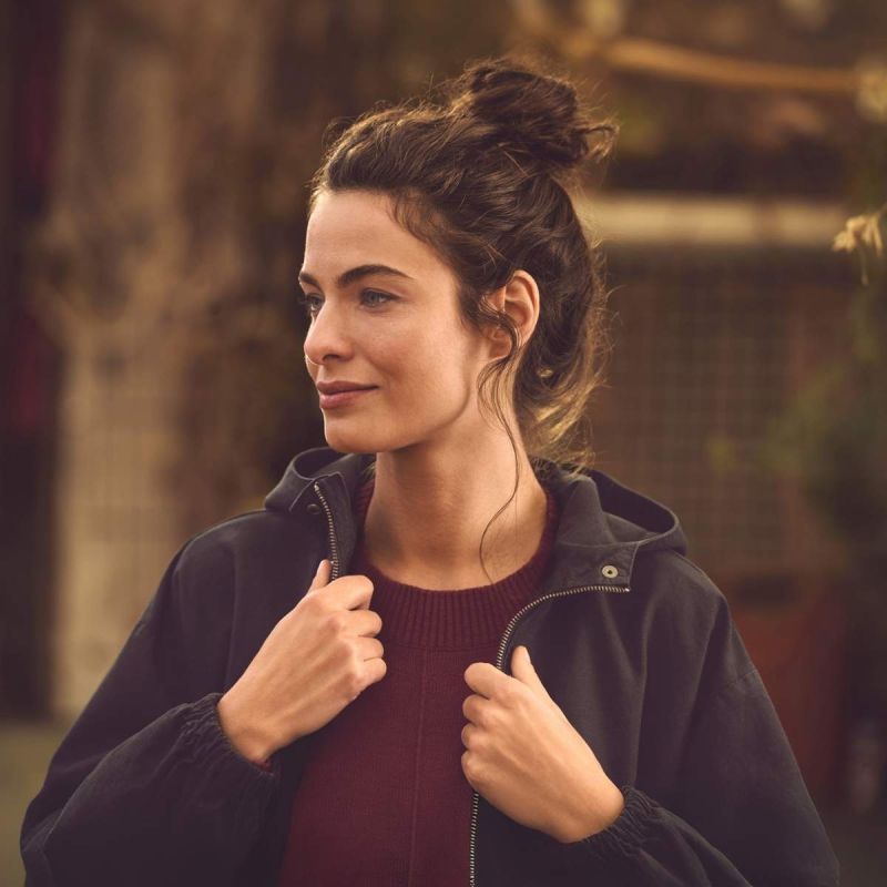 Parka Mi-longue à Capuche - Coton Bio et Chanvre