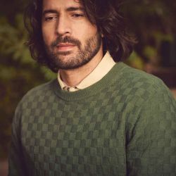 Pull Maille Damier - Chanvre et Coton bio