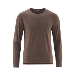 T-shirt Manches Longues Rayé Homme - Chanvre et Coton Bio T-shirt Manches Longues Rayé Homme - Chanvre et Coton Bio