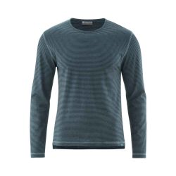 T-shirt Manches Longues Rayé Homme - Chanvre et Coton Bio