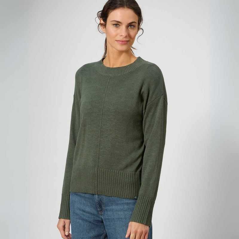 Pull Femme Coupe Décontractée - Chanvre et Coton Bio