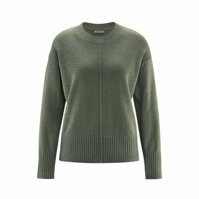 Pull Femme Coupe Décontractée - Chanvre et Coton Bio