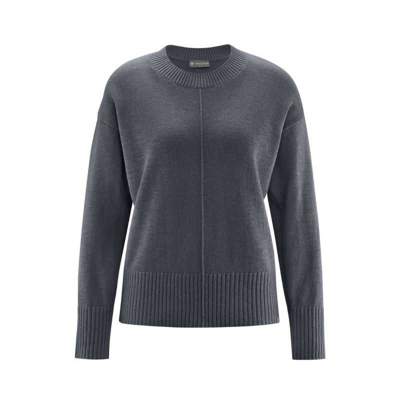 Pull Femme Coupe Décontractée - Chanvre et Coton Bio