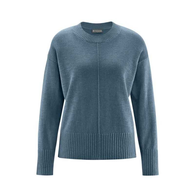 Pull Femme Coupe Décontractée - Chanvre et Coton Bio
