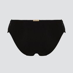 Culotte taille basse avec dentelle - Coton bio - GOTS, Fairtrade