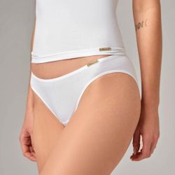 Lot de 3 culottes jazz - 92% coton bio - GOTS, Fairtrade