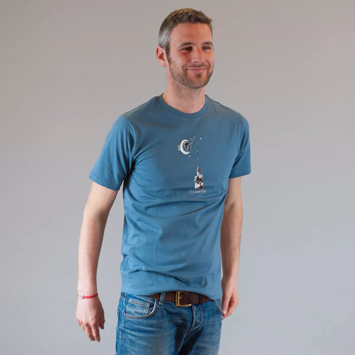 T-shirt "BELLE PRISE" manches courtes, 100% coton bio