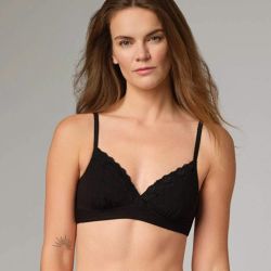 Soutien-gorge triangle sans armature - 92% coton bio - GOTS, Fairtrade