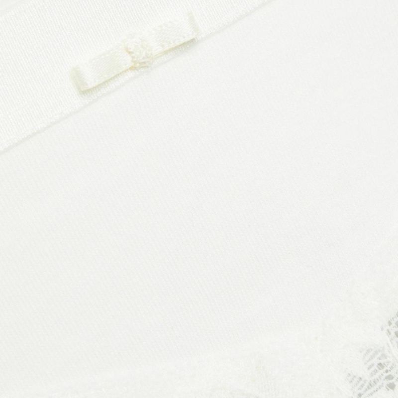 Culotte shorty brésilien avec dentelle - 92% coton bio - GOTS, Fairtrade