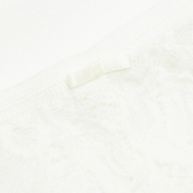 Slip à dentelle - 92% de coton bio - GOTS, Fairtrade