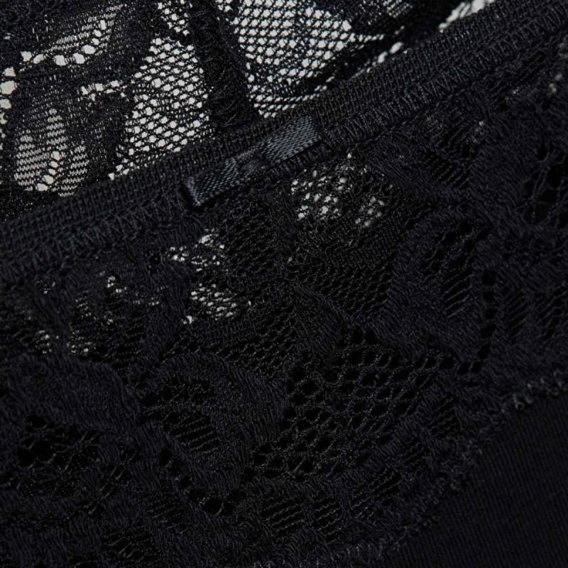 Slip à dentelle - 92% de coton bio - GOTS, Fairtrade