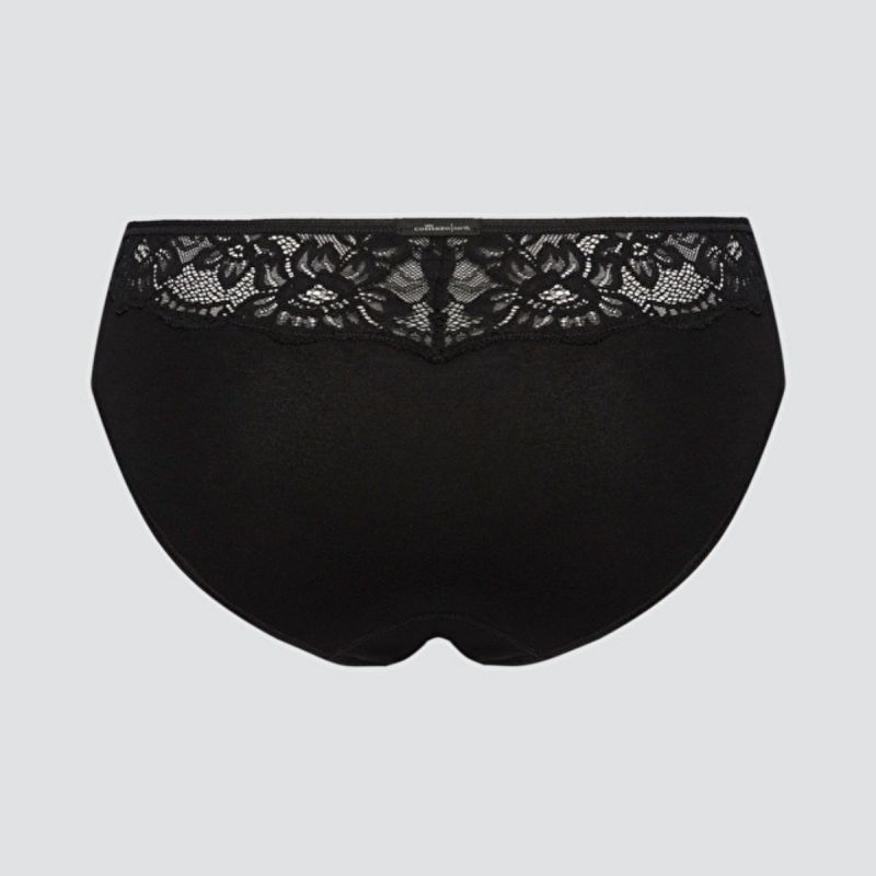 Slip à dentelle - 92% de coton bio - GOTS, Fairtrade