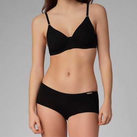 Soutien-gorge coqué avec armatures - 92% de coton bio - GOTS, Fairtrade