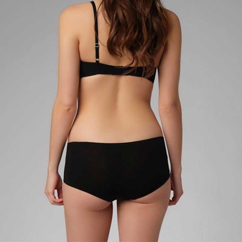 Soutien-gorge coqué avec armatures - 92% de coton bio - GOTS, Fairtrade