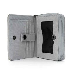 Portefeuille zippé - Chanvre et coton bio