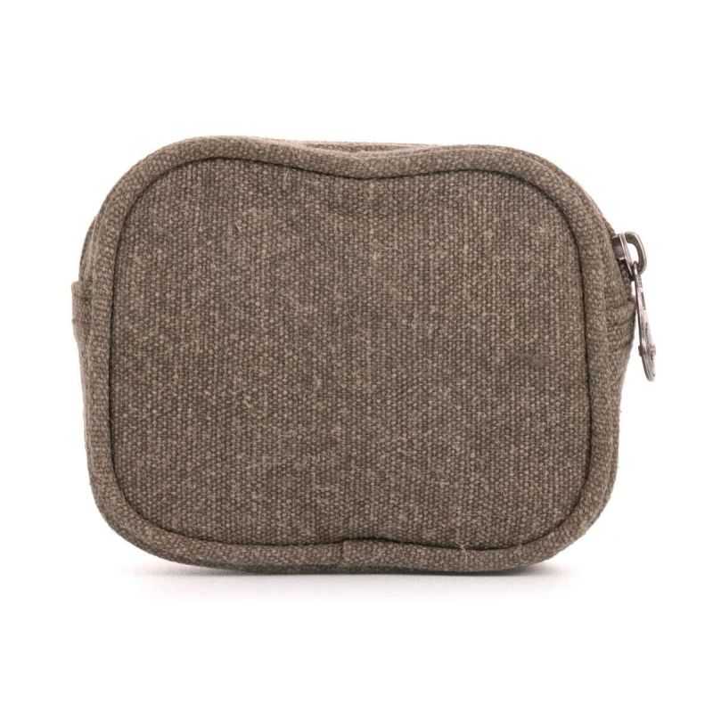 Porte-monnaie zippé - Chanvre et coton Bio