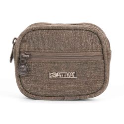 Porte-monnaie zippé - Chanvre et coton Bio