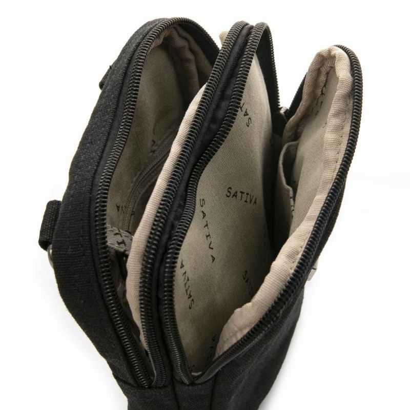 Petite sacoche bandoulière "Mini Crossbody" - Chanvre et Coton Bio