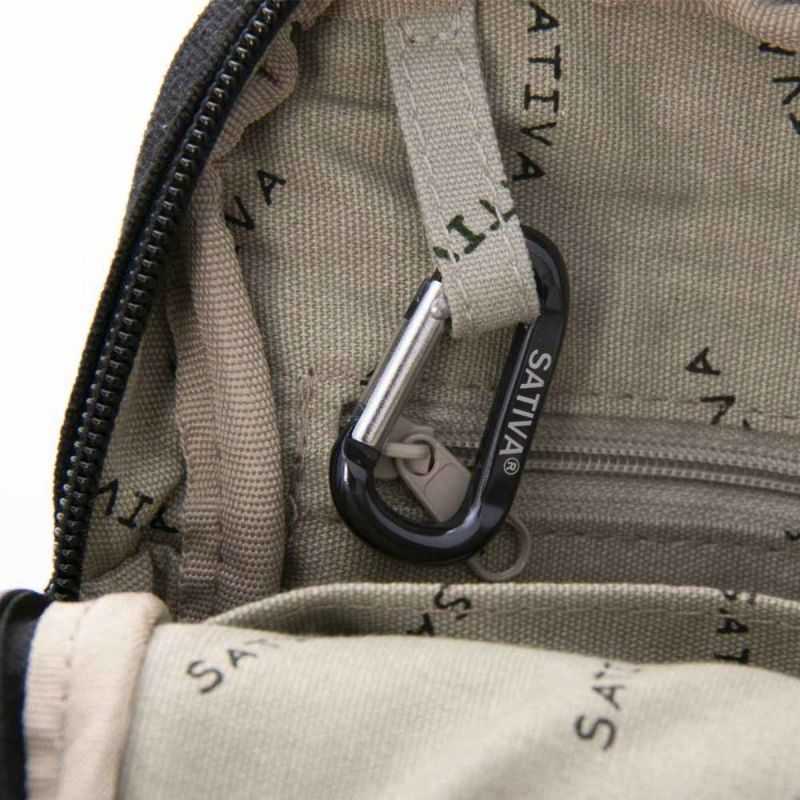 Petite sacoche bandoulière "Mini Crossbody" - Chanvre et Coton Bio