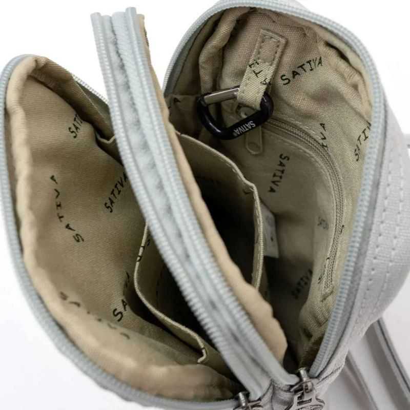Petite sacoche bandoulière "Mini Crossbody" - Chanvre et Coton Bio