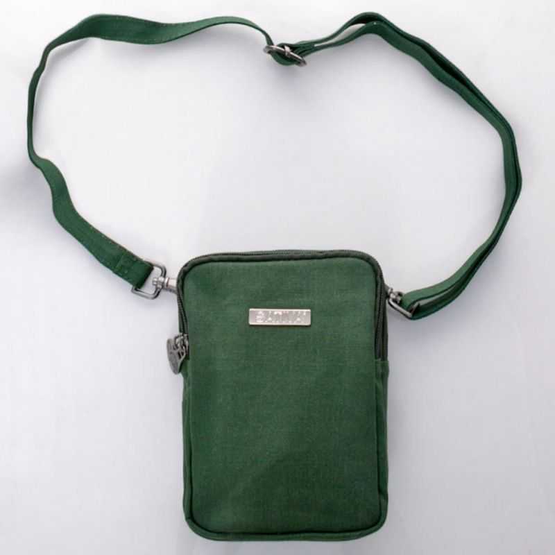 Petite sacoche bandoulière "Mini Crossbody" - Chanvre et Coton Bio