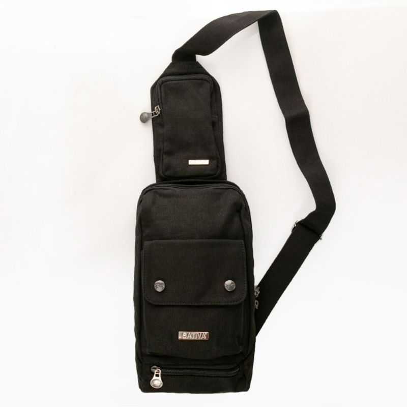 Sacoche bandoulière "The Sling" - Chanvre et Coton Bio