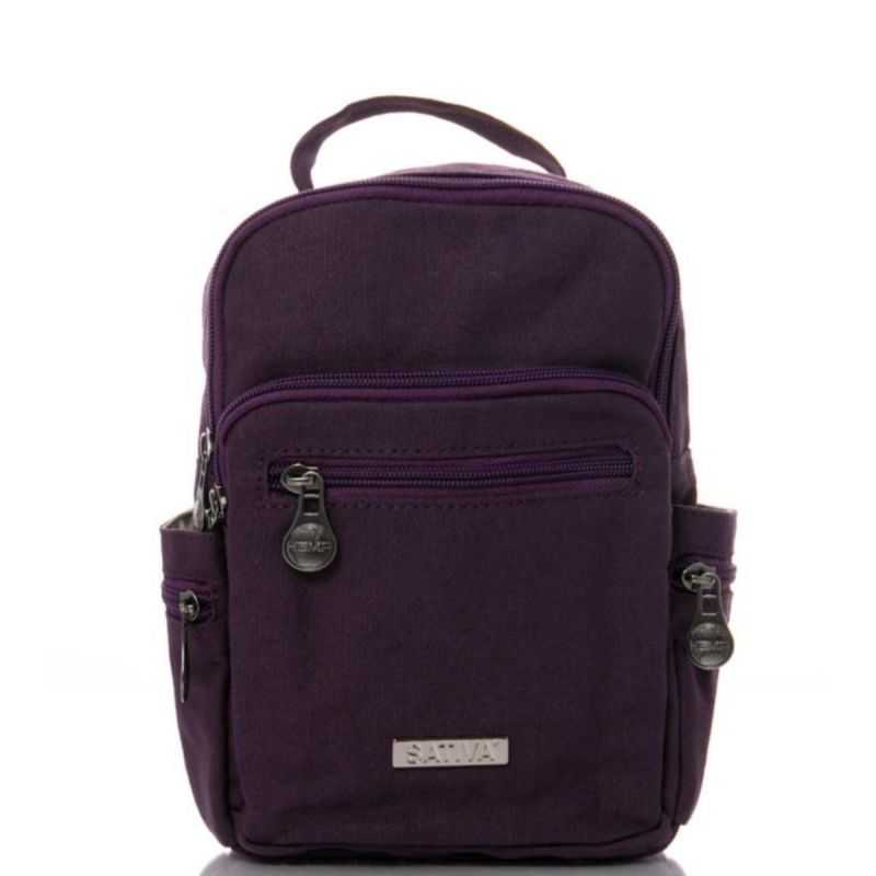 Mini sac à dos multi-positions "Mini Trio" - Chanvre et Coton Bio