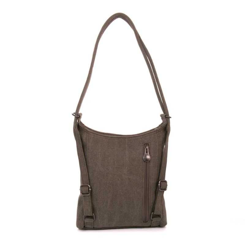 Sac convertible bandoulière / à dos - Chanvre et Coton bio