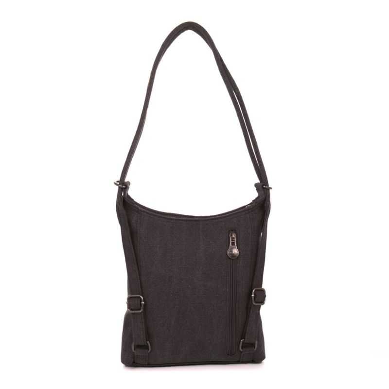 Sac convertible bandoulière / à dos - Chanvre et Coton bio