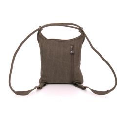 Sac convertible bandoulière / à dos - Chanvre et Coton bio