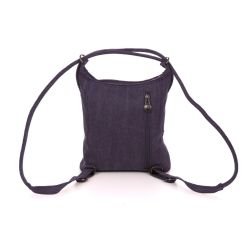 Sac convertible bandoulière / à dos - Chanvre et Coton bio