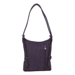 Sac convertible bandoulière / à dos - Chanvre et Coton bio
