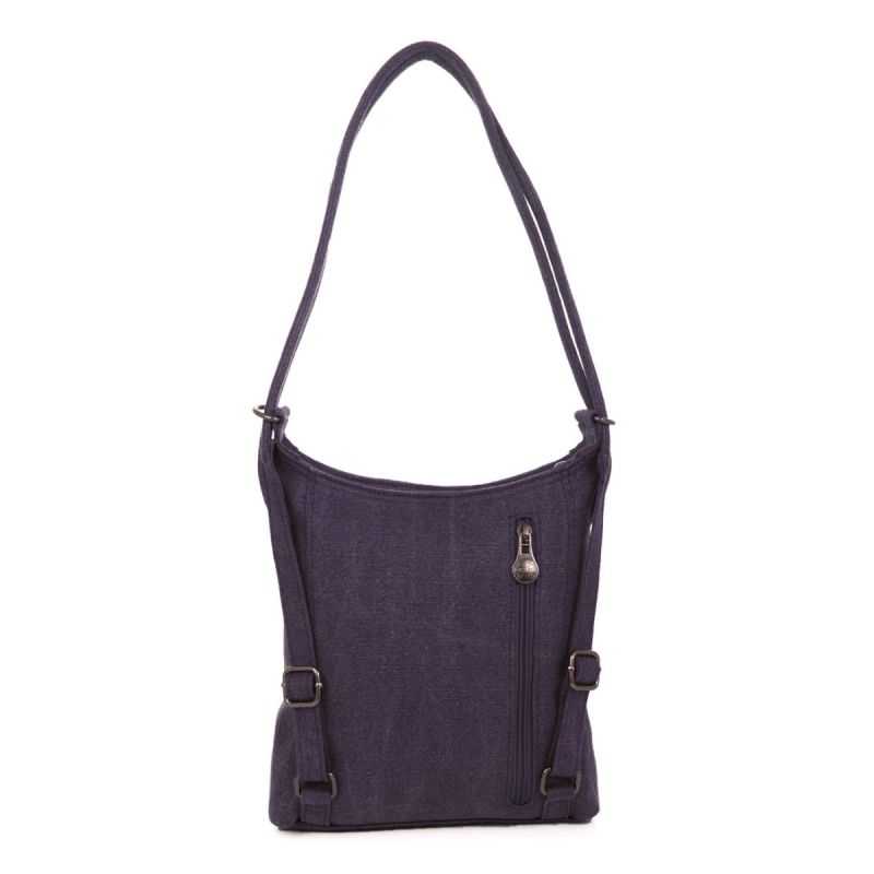 Sac convertible bandoulière / à dos - Chanvre et Coton bio