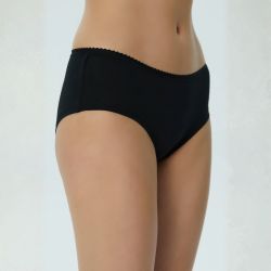 Shorty confortable avec dentelle - 95% coton bio - GOTS