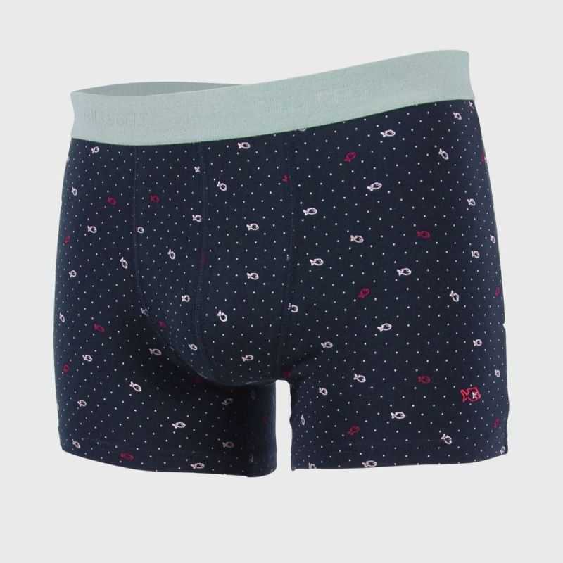 Boxer "TOCO" motif toucan - 95% Coton bio - GOTS