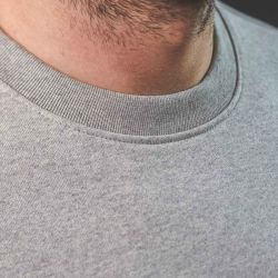 Sweatshirt poche poitrine - 100% Coton bio - GOTS