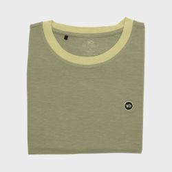 T-shirt "RINGER" jersey flammé - 100% Coton bio - GOTS