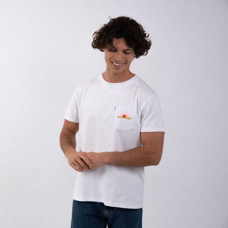 T-shirt "GOOD VIBES" - 100% Coton bio - GOTS