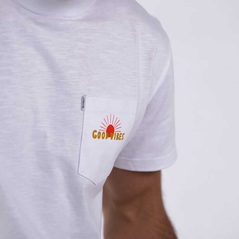 T-shirt "GOOD VIBES" - 100% Coton bio - GOTS