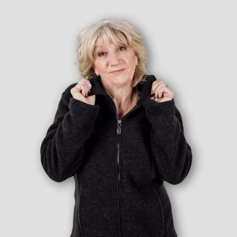 Veste polaire cintrée - 100% Laine vierge bio - IVN BEST