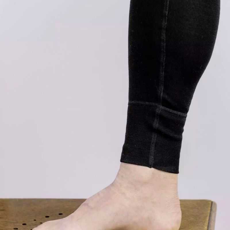 Caleçon long - 70% Laine vierge bio & 30% Soie - GOTS